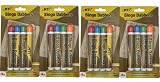 Bingo-Tupfer, verschiedene Farben, schnell trocknende Tinte, griffiges Stift-Design, saubere Marker, glatte Anwendung, ideal für Spiele, Kunst und Handwerk, Schulaktivitäten (16 Stück Bingo-DABBERS)