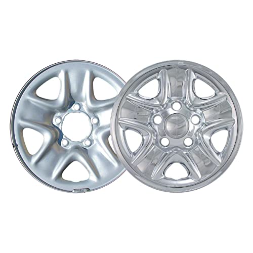 Bully Imposter IMP-77X, Toyota, 18" Chrome Replica Wheel Cover, (Set of 4)