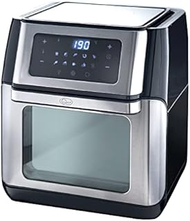Quest 36609 12L Digital Multi Air Fryer Oven / 5 in 1 with 6 Accessories & 10 Pre-Set Modes / 1500W / Rotisserie and Dehydrator / Digital Display and Timer / Adjustable Temp / Healthy Cooking