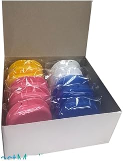 10PCs Dental Grade Teeth Whitening Tray Case Mouthguard Container Thin Moldable Mouth Trays Retainer Case, Mouth Guard Case, Dental Cases