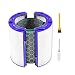 Kaijiao Store Fit for Dyson TP04 TP05 HP04 HP05 DP04 Oczyszczacz powietrza czyszczenie wymiana Home Hepa Filter Set Fit Dla Dyson TP04 TP05 HP04 HP05 DP04 (Color : White)