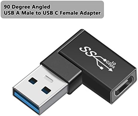 USB Adapter Kit, 6PCS USB C Male to USB A Female Converter USB Connectors for Laptops, Phones, Tablets, Computers, USB Electronics (Pack of 6 USB to Type-C Adaptor)