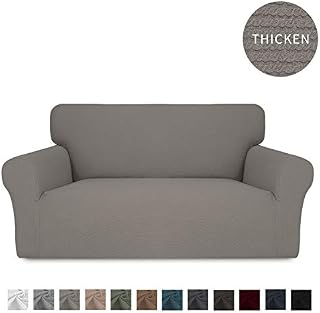 Easy-Going Thickened Stretch Slipcover, Sofa Cover, Furniture Protector with Elastic Bottom, 1 Piece