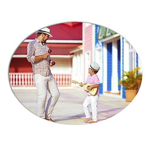 Customized Picture Magnet Oval Personalized Photo Fridge Magnets Add Your Image Text Logo, Kitchen Office Whiteboard Locker Refrigerator Magnets Travel Gift Souvenir Home Decoration #TOP11