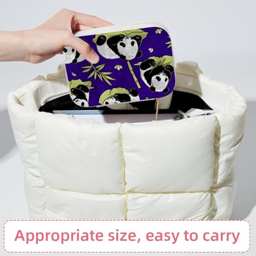 Boîte à bijoux violette panda grand format pour ranger vos bagues - 7