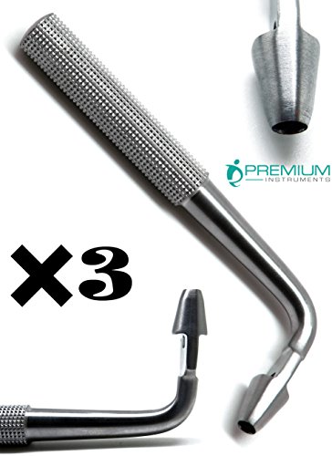 3× Dental Tissue Punch Angled 4mm Surgical Implant Stainless Steel Instruments