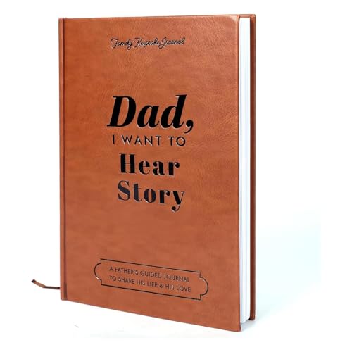 Charfia Dad I Want to Hear Your Story Book, I Want to Hear Your Story Dad: Father’s Guided Journal to Share His Life & His Love, Tell Me Your Story Dad Journal Dads Life Story Book