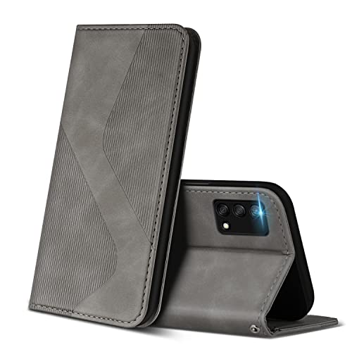 Custodia NEINEI Per OPPO A74 4G: Portafoglio In Pelle PU Con Slot, Supporto E Chiusura Magnetica - Nero