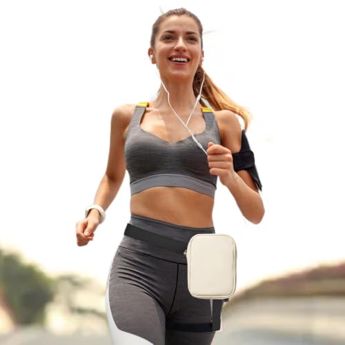 Bolso de pierna para hombres riñonera de cadera impermeable para viajar 2