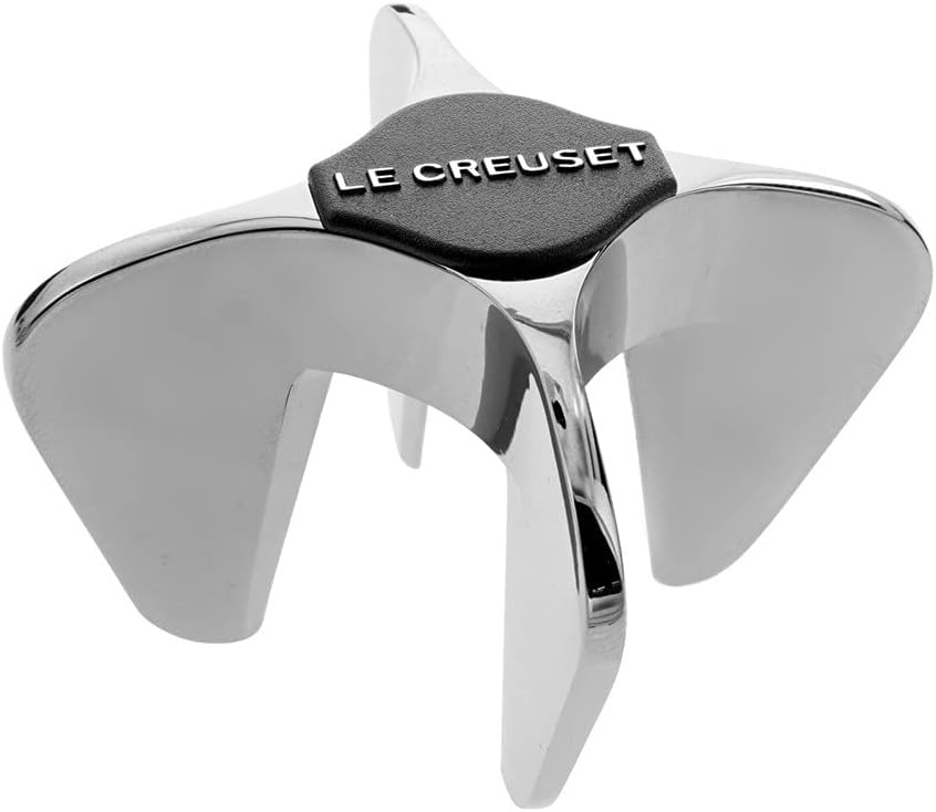 Le Creuset Champagne Opener, SW 105, Satin Chrome, 59995013000625, Silver