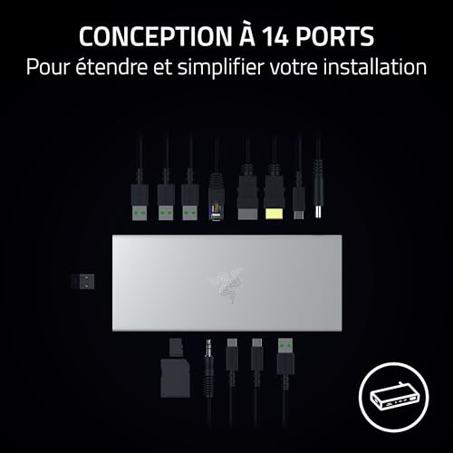 Razer USB 4 Dock - vue 4
