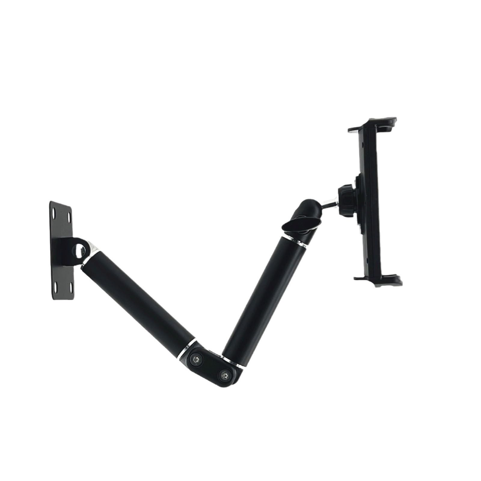 Supporto da parete per tablet a 2 sezioni verticale regolabile Supporto da parete per tablet di grandi dimensioni per 4 tablet e telefoni da 13 pollici