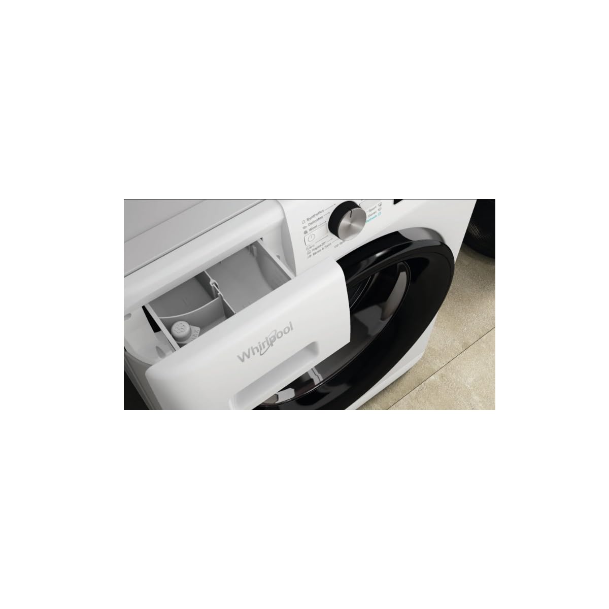 WHIRLPOOL - Lavatrice oblò 8 kg, 1400 giri/min FFB8469BVEE
