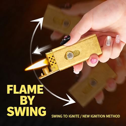 Encendedor Retro Mecánico de Latón miniatura 5