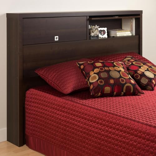 Espresso Series 9 Designer Full / Queen 2 Door Headboard