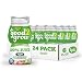 good2grow Apple Juice Bottles, 6-Ounce Good2grow Refills, 24 Pack - No Sugar Added, 100% Juice, Non-GMO, BPA-Free, Good Vitamin C Source - Use with Spill-Proof Good2grow Toppers