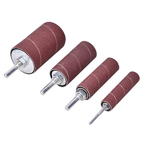 Kit de manga de tambor de lixa Restokki Ferramenta de polimento de madeira de metal Kit de manga abr