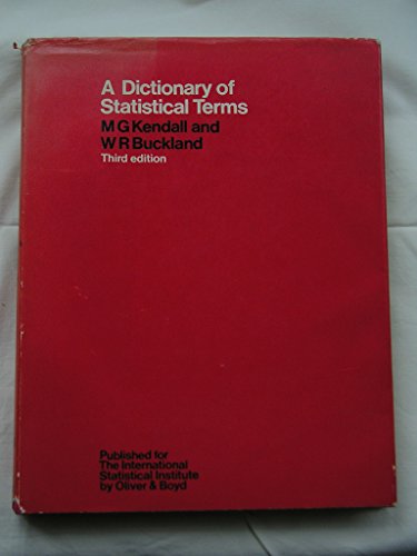 Dictionary of Statistical Terms view 2