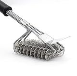Grill Rescue Brush,Grill Rescue Brush with Scraper,Grill Cleaning Maintenance Tools,Grill Brush and...