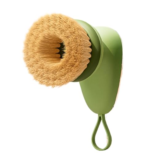 Spazzola per sapone con erogazione di sapone – Spazzola per lavastoviglie | Spugna per lavare i piatti ricaricabile, spazzola per la pulizia di pentole e padelle