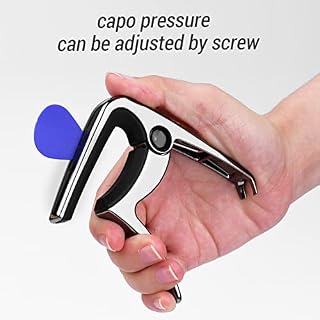 Btuty Capo De Guitare En Alliage De Zinc Avec Extracteur De Goupille De Pont Fente De Sélection De Guitare 3 Pièces… - Les Beatles, Paul McCartney, John Lennon, RIngo Starr, George Harrison Btuty Capo De Guitare En Alliage De Zinc Avec Extracteur De Goupille De Pont Fente De Sélection De Guitare 3 Pièces… – Image 5