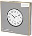Bernhard Products Black Wall Clock, Large 13-Inch Silent Non Ticking Quartz Battery Operated Round Easy to Read Classroom/Home/School/Office Clock