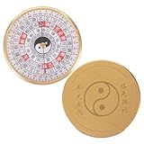 Boussole de montre de poche vintage - la boussole ancienne chinoise est petite, légère et facile à transporter pour votre commodité, boussole de style rétro