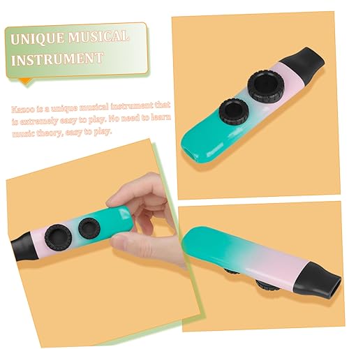 Kazoo à double professionnel Toyvian à double membrane dégradée avec accessoires - 7