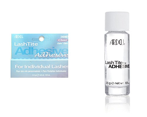 Ardell Lashtite Glue Adhesive For Individual Lashes (Clear) 3.5G (.125Oz)