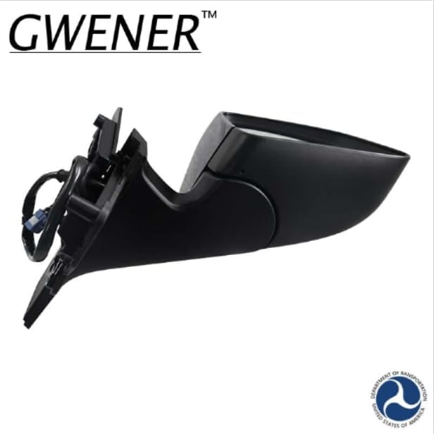 2021-2024 Tesla Model y right side mirror assembly Heated Anti-Glare black