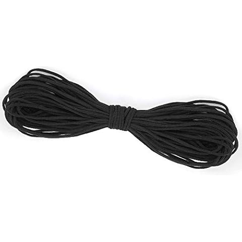 10M White Black Roller Elastic Cord Textile Fabric Cotton-50PCS Nose Clip Protective Bridge Nose Strip DIY Tool Craft Sewing Cover