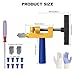 LATTHANT Glass Tile Cuttter with 3 Tungsten Steel Blade, 2-in-1 Manual Tile Cutter Tool with Breaking Pliers, Glass Cutter Hand Tool for 3-15mm Ceramic tiles, Glass, mirror, Home DIY Tool Kit
