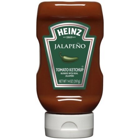 Heinz Ketchup de tomate, jalapeño, 14 oz (paquete de 8) disponible en Yaxa Peru