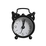 Stellen Sie den Alarm oder die Uhrzeit ein. Befolgen Sie die Anweisungen in Pfeilrichtung neben dem Knopf, da sonst der Alarm möglicherweise ungenau wird.