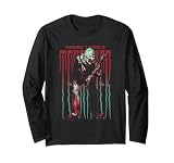 Terrifier Stretched Out Logo with Art the Clown Horror Movie 長袖Tシャツ