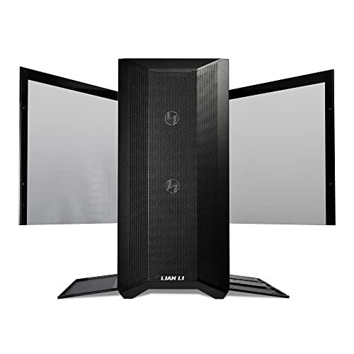 Image of Lian Li Lancool II Mesh Performance X Mid-Tower Computer Case I Gaming Cabinet I Chassis - Black Supports E-ATX /ATX /M-ATX /ITX | Pre-Installed 2x140mm PWM Front Fans and 1x120mm Rear Fan-G99.LAN2MPX.5IN