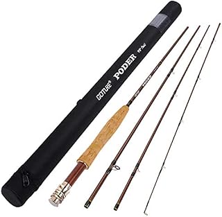 Goture Fly Fishing Rod - 9ft 4 Piece Fishing Rod for Sea, Freshwater