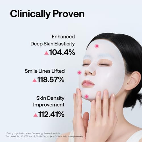 Image of MEDIHEAL Wrapping Serum Mask [Firming Volume] - Deep Elasticity Boosting Face Sheet Mask, Retinol & Adenosine - Smooths Fine Lines with Micro Liposome Delivery (10 Sheets)