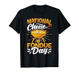 Fondue au chocolat amusante avec bâton de pain T-Shirt