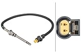 HELLA 6PT 358 181-741 Sensor, Abgastemperatur - 2-poliger Stecker