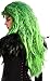 Produktbild Balinco Perücke Hexe Halloween, Grüne Perücke, Headband Wig, Green Wig, Hexen Kostüm Accessoire, Motto Party Kostüm Zubehör, Karneval, Fasching, Weiberfastnacht