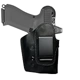 Urban Carry LockLeather IWB RMR/RDS Holster for Glock 19 (19x / 19c / All Gens) - Secure & Comfor t Hybrid Leather/Polymer Design for 4-inch Barrel