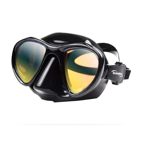 ScubaMax Low Volume Aria Dive Mask with Color Lenses MK-201