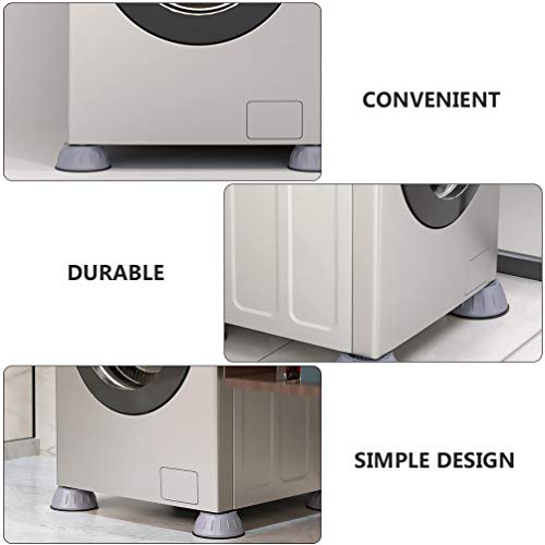 IMIKEYA E Cancelamento de Ruído Secador de Máquina de Lavar Máquina de Lavar Suporte Anti-Pé Foot Pa