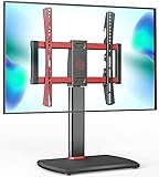 【Altura ajustable】: Puede ajustar la altura según sus necesidades. La altura del gancho es regulable en dos niveles, cada nivel es de 70 mm. Además, también puede inclinarse 30 ° hacia la izquierda y hacia la derecha para ayudarlo a obtener el mejor ángulo de visión de TV.