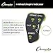 Champion Sports 4 Wheel Plastic Baseball Umpire Count Indicator - Call Order Strikes, Balls, Outs and Innings - Black with Optic Yellow