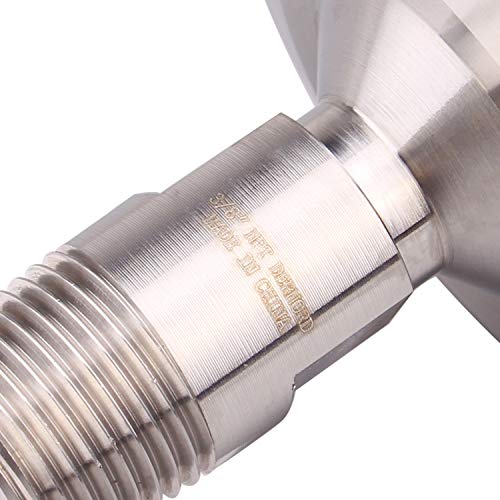 Adaptador de triple abrazadera Dernord a rosca MNPT para transiciones de tuberías sin fugas 6
