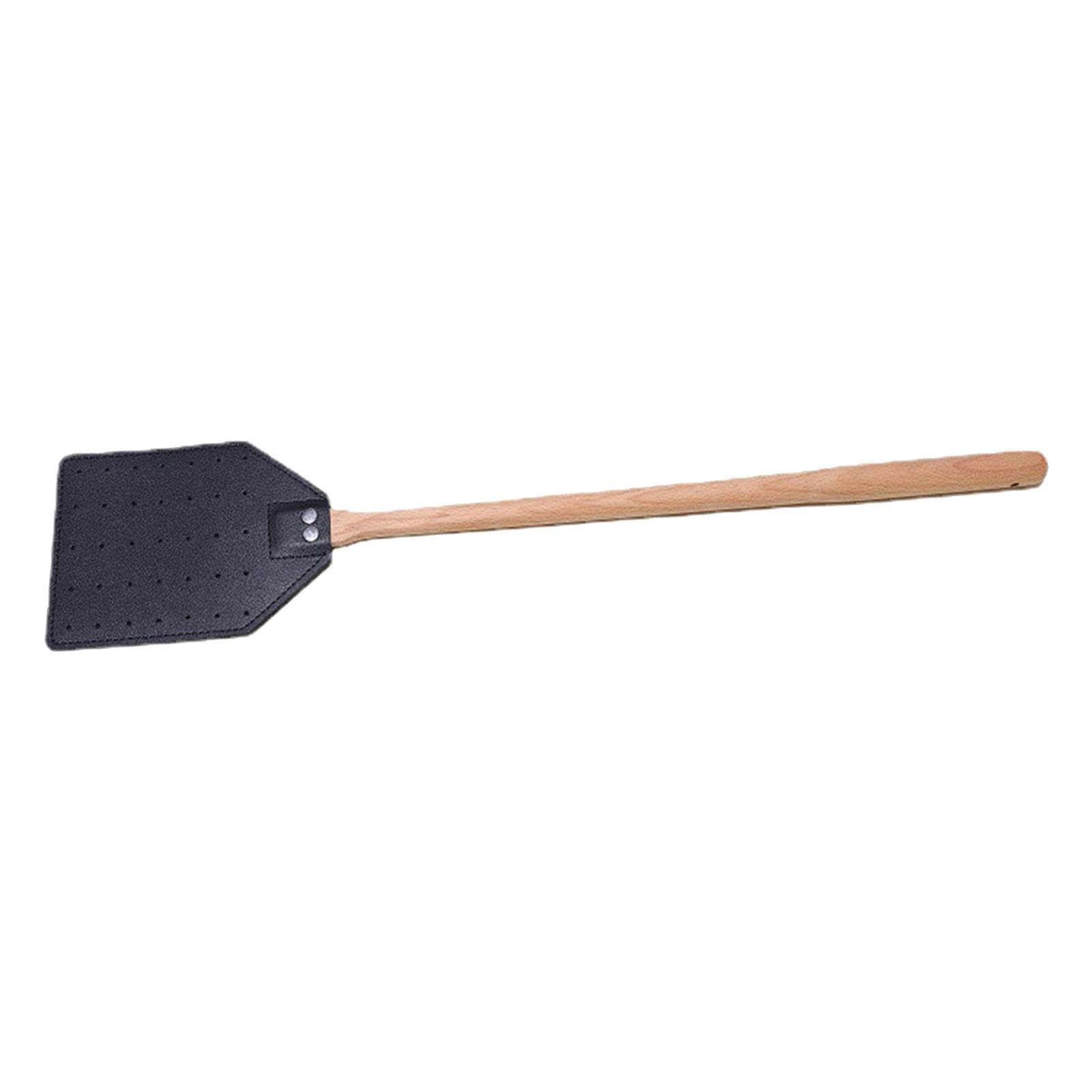 Fly Catcher PU Leather Handheld Manual Fly Swatter for Hotel Outdoor Bedroom Black | Swatters | Insect & Grub Control | Weed & Pest Control | Gardening Supplies | Yard, Garden & Outdoor-image-32