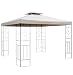 Produktbild habeig 310g/m² Ersatzdach WASSERDICHT Beige ca. 3x3m Dach Pavillon Pavillion Pavillondach WASSERFEST