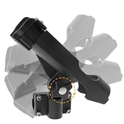 Support de canne à pêche pour bateaux et kayak orientable ajustable x2 - 5